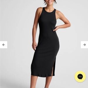 Beyond Yoga Black Sleeveless Dress